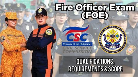 fire officer exam requirements